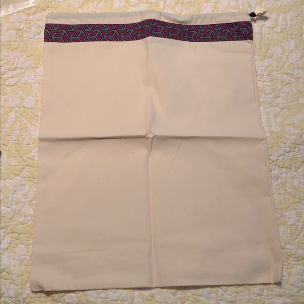 Large Tory Burch shoe dust bag